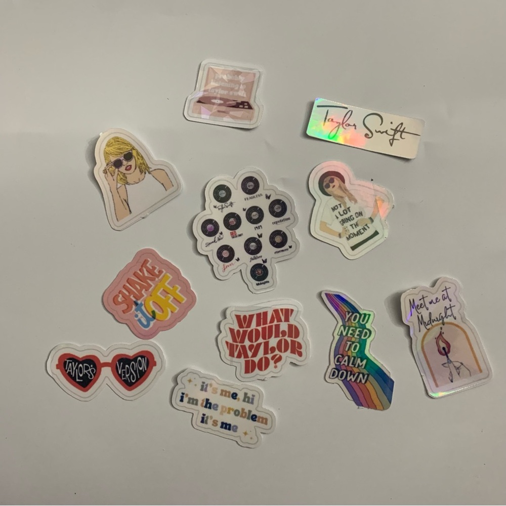 Taylor Inspired Sticker Lot
